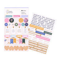 Rosie's Studio - Forget Me Not Collection - Sticker Pack (2 sheets)
