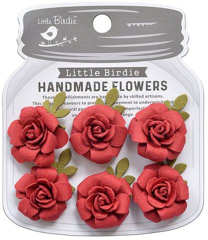 Little Birdie - Poppies and Roses Flowers - Amica
