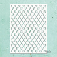 Mintay - Kreativa Stencil - Checkered Plate