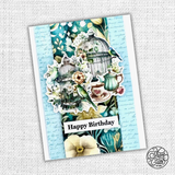 Paper Rose - Botanical Memories Collection - Embossed Die Cuts