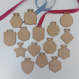 3mm MDF (Supa-wood) - Medal Tags From