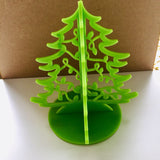 3mm Acrylic - Christmas Deco Tree 13cm tall.