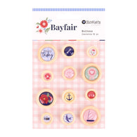 Rosie's Studio - Bayfair Collection - Button Embellisments