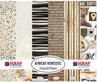 Scrap Collections - African Horizons Paper Pack (2 each design 1sided)