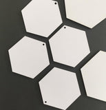 3mm Sublimation Hexagon Disks from
