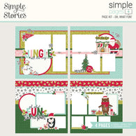 Simple Stories - Holly Days Collection - Double Page Layout - Oh, What Fun!