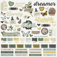 Simple Stories - SV Weathered Garden Collection - Cardstock Stickers