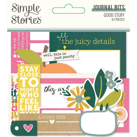 Simple Stories - Good Stuff Collection - Journal Bits