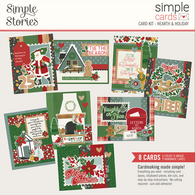 Simple Stories - Hearth & Holiday Collection - Simple Cards Card Kit