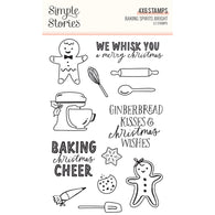 Simple Stories - Baking Spirits Bright Collection - Stamps