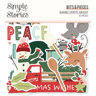 Simple Stories - Baking Spirits Bright Collection - Bits & Pieces