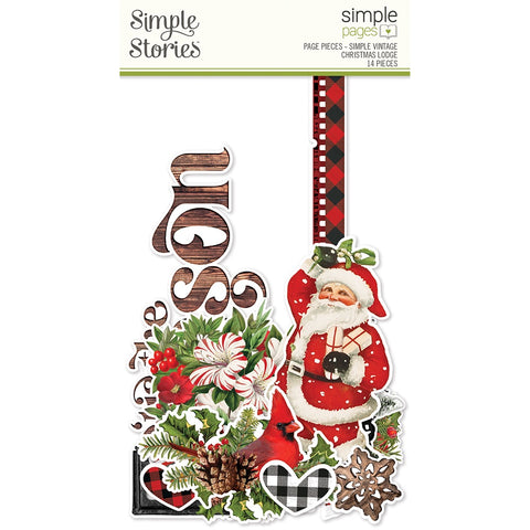Simple Stories - SV Christmas Lodge Collection - Simple Pages Page Pieces