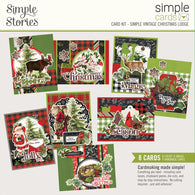 Simple Stories - SV Christmas Lodge Collection - Simple Cards Card Kit