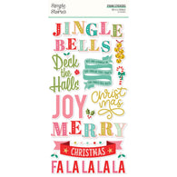 Simple Stories - Mix & A Mingle Collection - Foam Stickers