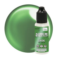 Couture Creations - Alcohol Ink - Metallic Alloy - Jade 12ml