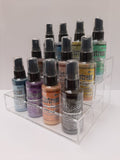 Acrylic Storage Stand - (Holds All Distress 57ml Bottles & Deco Art 59ml Paints)