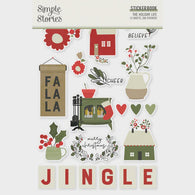 Simple Stories - The Holiday Life Collection - Sticker Book