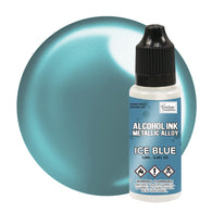 Couture Creations - Alcohol Ink - Metallic Alloy - Ice Blue 12ml