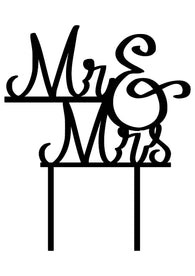 Cake Topper - Mr&Mrs 6