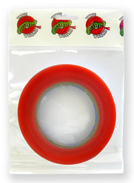 Tape Wormz - Red Double Sided High Tack Tape - 6mm x 25m