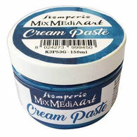 Stamperia - MixMedia Art Cream Paste - Blue 150ml