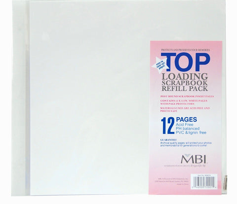 MBI - 12x12 Album Refills (12Pages)