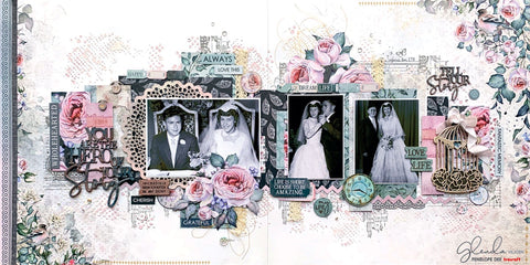 Tell Your Story Double Page Layout by Glenda Viljoen