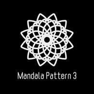 4"x4" Mandala Mask 5
