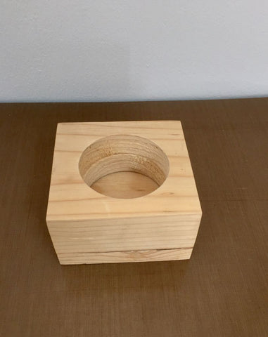 Wooden Product - Candle Holder 11.5x11cm
