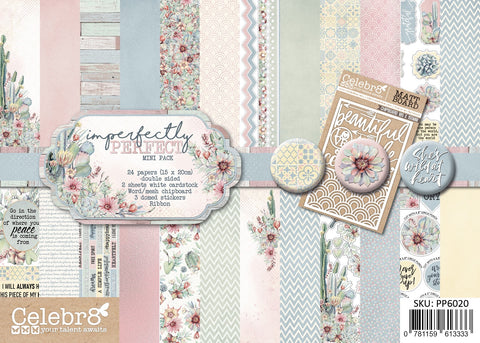 Celebr8 - Imperfectly Perfect Collection - Mini Paper Pack