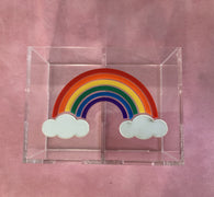 Acrylic - Stationery Holder - Rainbow