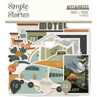 Simple Stories - Here + There Collection - Bits & Pieces