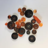 Bulk Crazy Buttons - Mega Mix Browns and Lights 15g