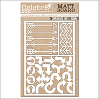 Celebr8 - Free Spirit Collection Chipboard - Arrows
