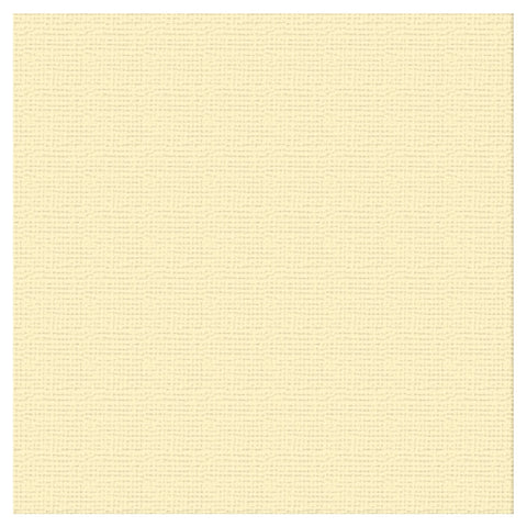 Couture Creations - Textured Cardstock - Vanilla/French Vanilla (216gsm, 1 Sheet)