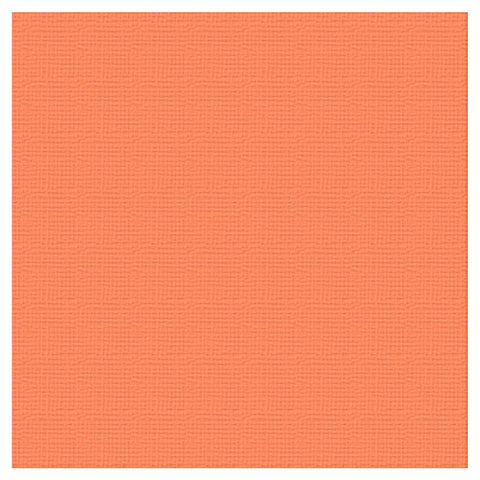 Couture Creations - Textured Cardstock - Carrot/Persimmon (216gsm, 1 Sheet)