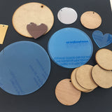8cm Round Disks from
