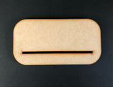 Flat 6mm Stand Only - Plain MDF A6