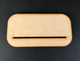 Flat 6mm Stand Only - Plain MDF A4