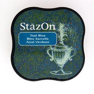 Stazon - Midi Ink Pad - Teal Blue