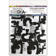 Dina Wakley - Media Collage Tissue - Painted Marks