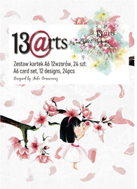 13@rts - Pastel Spring Collection - A6 Card Set