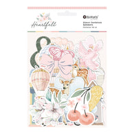Rosie's Studio - Heartfelt Collection - Cardstock Die Cuts Ephemera (142pcs)