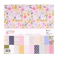 Rosie's Studio - Born To Bloom Collection Kit (20 single sided sheets including 3 foiled sheets)