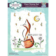 Creative Expressions - 6x8" Bonita Moaby Stamp - Clever Fox