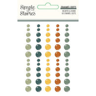 Simple Stories - Hearth & Home Collection - Enamel Dots