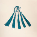 Bookmark Tassels - Teal 130mm (5pcs)