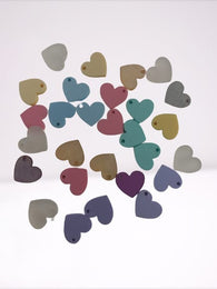 2cm Acrylic Mini Hearts (10pcs) from