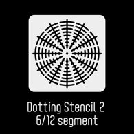 4"x4" Dotting Stencil 2