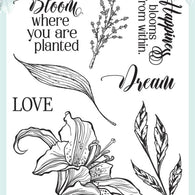 Penelope Dee - Blossom Collection - Flourish Stamp